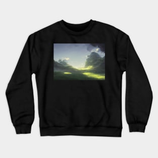 landscape pictures for wall countryside Crewneck Sweatshirt